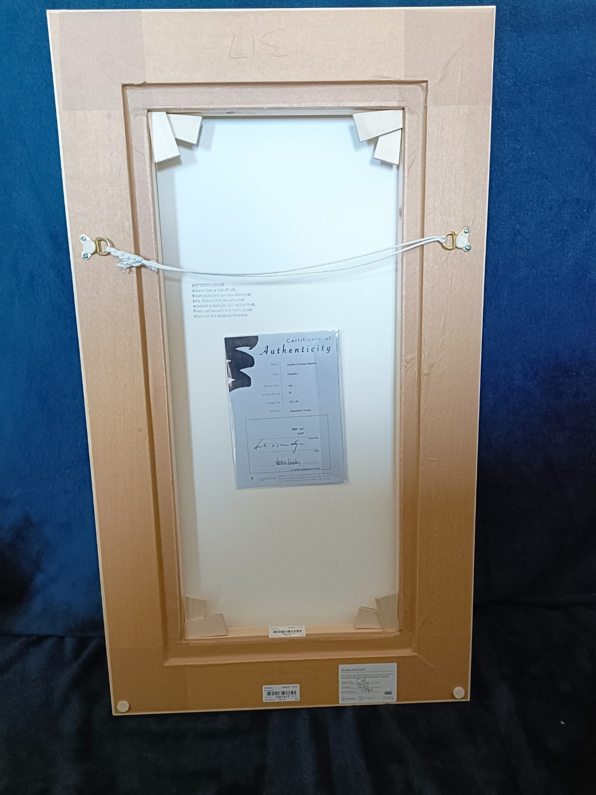 DANIELLE O'CONNOR AKIYAMA (b.1957 ) Framed Limited Edition Print "Posterity 2"