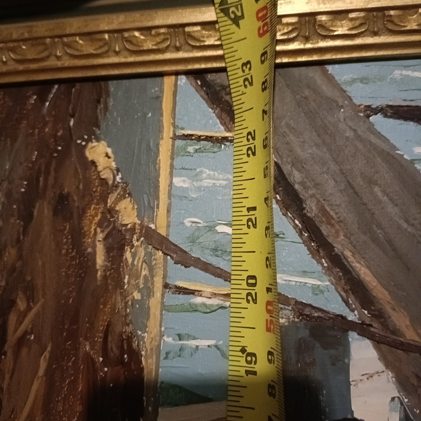 NANCY BAILEY (1913-2012) Framed Original Oil on Canvas "Ropes & Things"