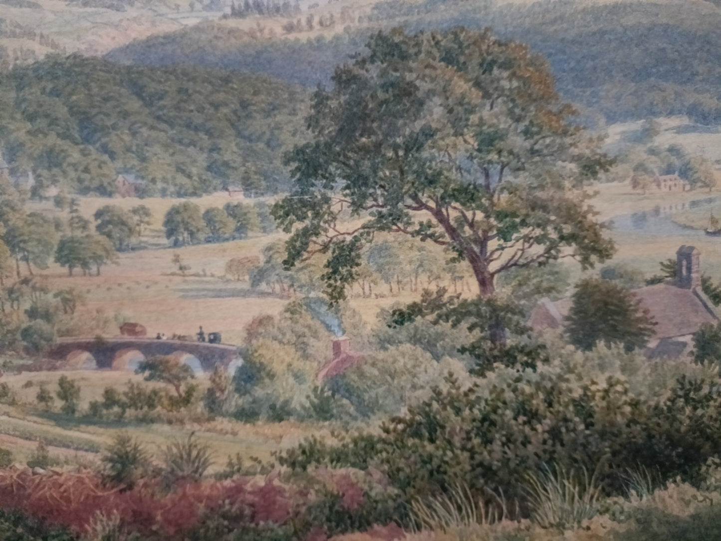 ROBERT GEORGE KELLY Original Watercolour Painting "Cader Idris (From the North)"