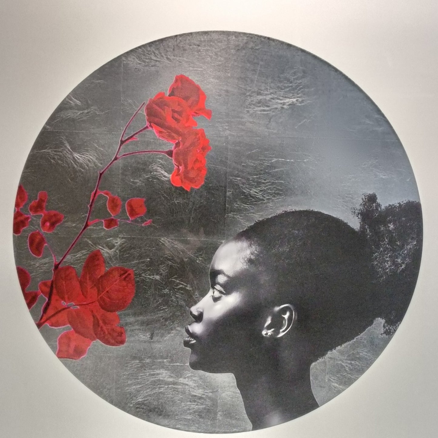Limited edition framed signed print "Exhale" by Keith Andrew Palmer, numbered 33/150, from MAXIM collection.