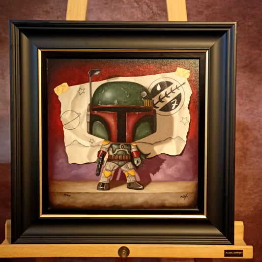 NIGEL HUMPHRIES Signed Limited Edition Print "Boba Fett" 65/495