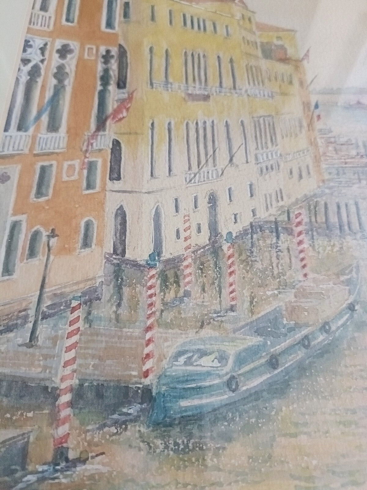 DAVID BLACKBURN Original Venetian Watercolour