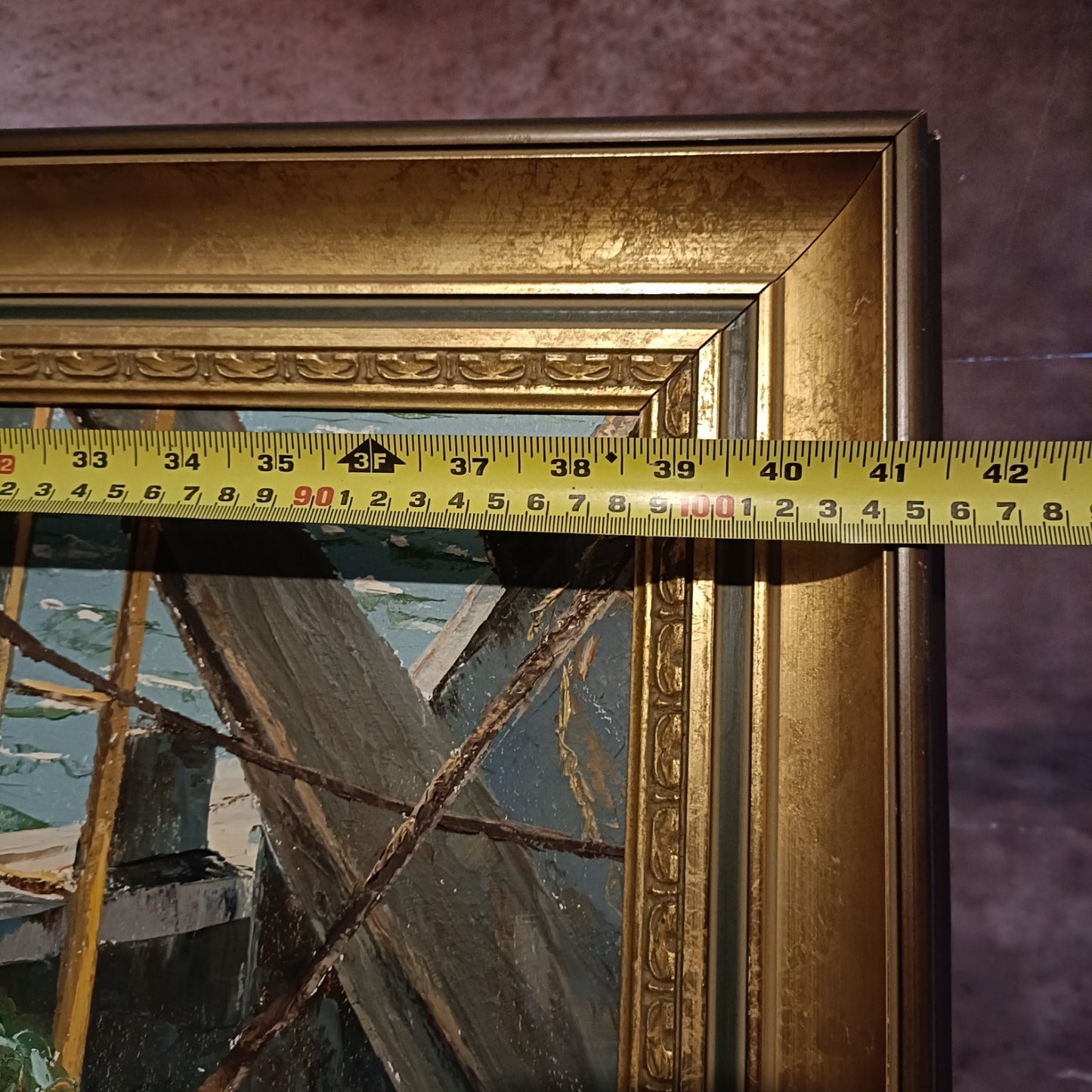 NANCY BAILEY (1913-2012) Framed Original Oil on Canvas "Ropes & Things"