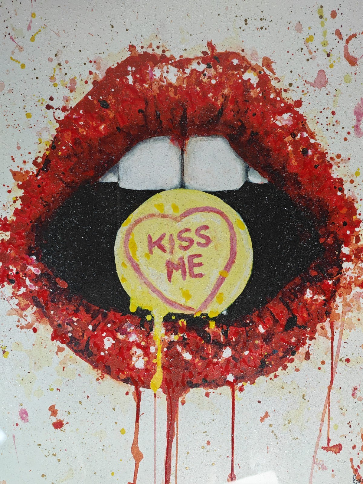 STEPHEN GRAHAM "Kiss Me Quick" Signed Limited Edition Print 16/195