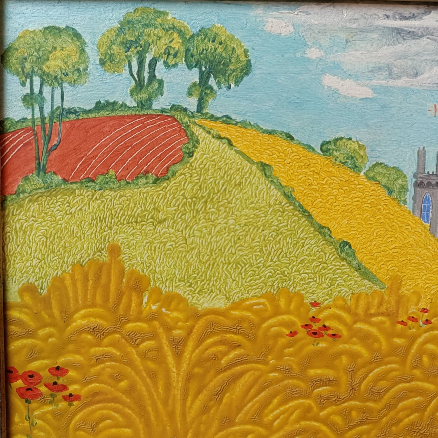 LEWIS MITCHELL (b.1938) Original Oil Painting on Board "No. 183"