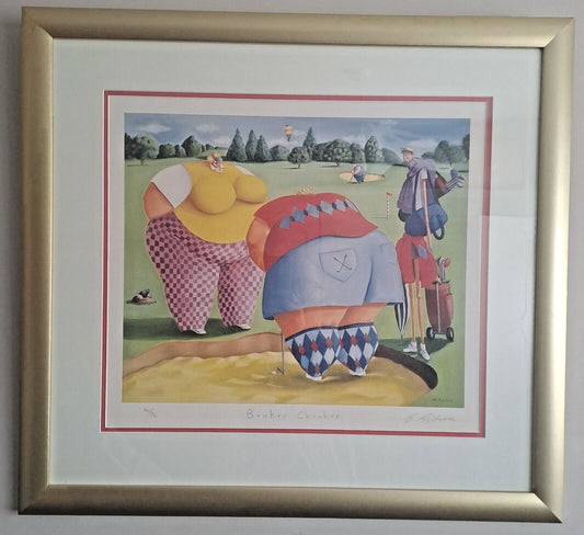 SARAH JANE SZIKORA -  Limited Edition Print Signed 706/750 "Bunker Chunker"