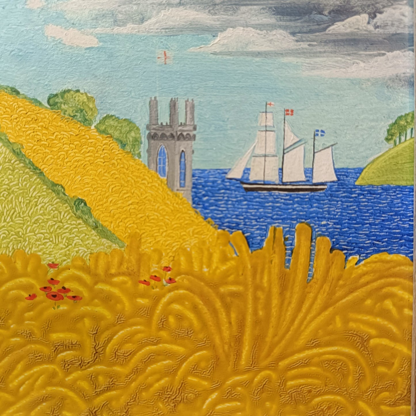 LEWIS MITCHELL (b.1938) Original Oil Painting on Board "No. 183"