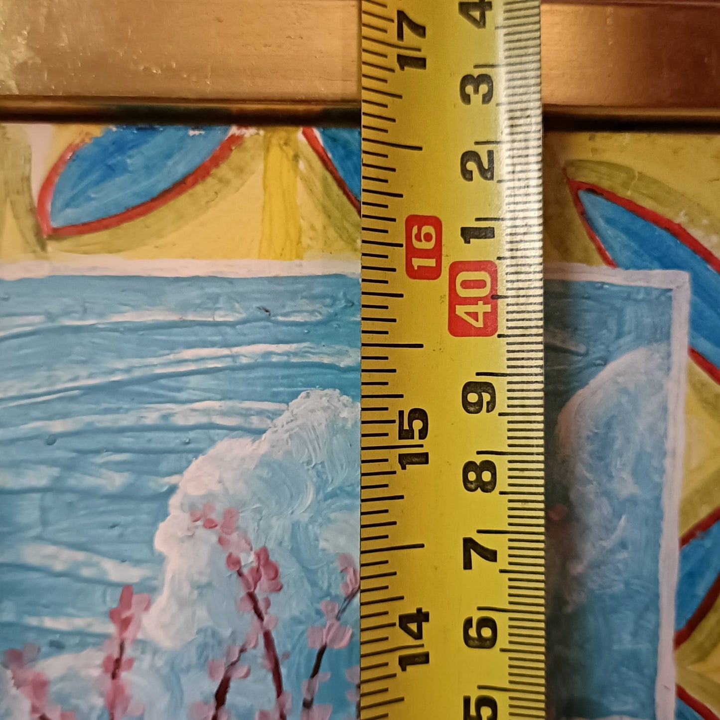 LEWIS MITCHELL (b.1938) Original Oil painting on Board "Monica's Flowers"