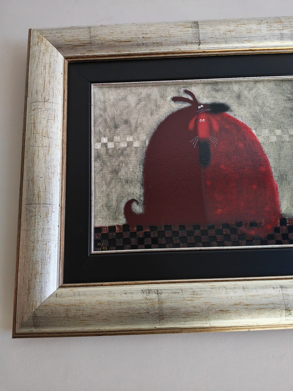 GOVINDER NAZRAN (1964–2008) Signed Limited Edition Giclée “Alfie and Agnes 10/95