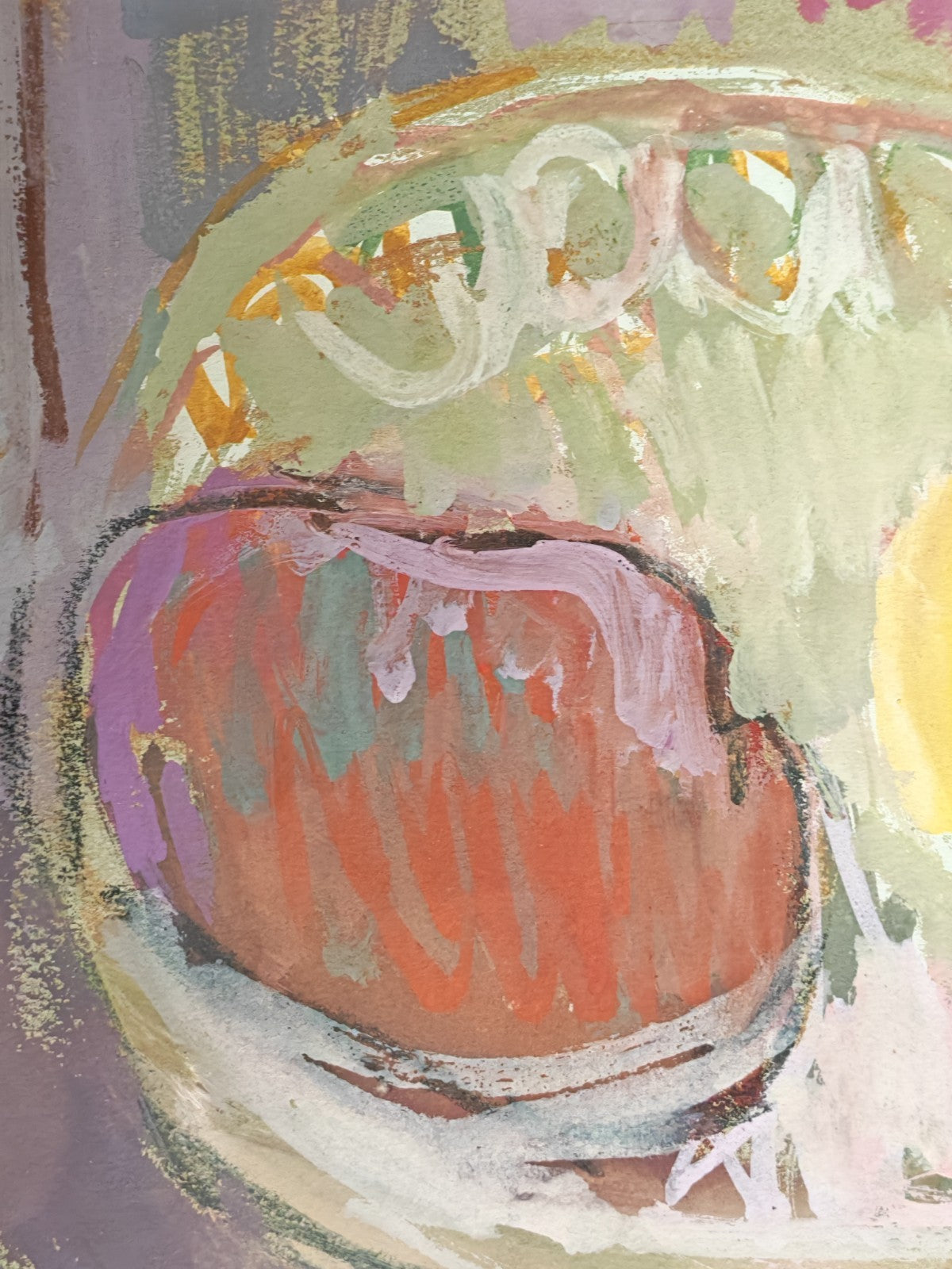 JOHN LIVESEY (1926-1990) "Still Life" Signed Framed Original Pastel