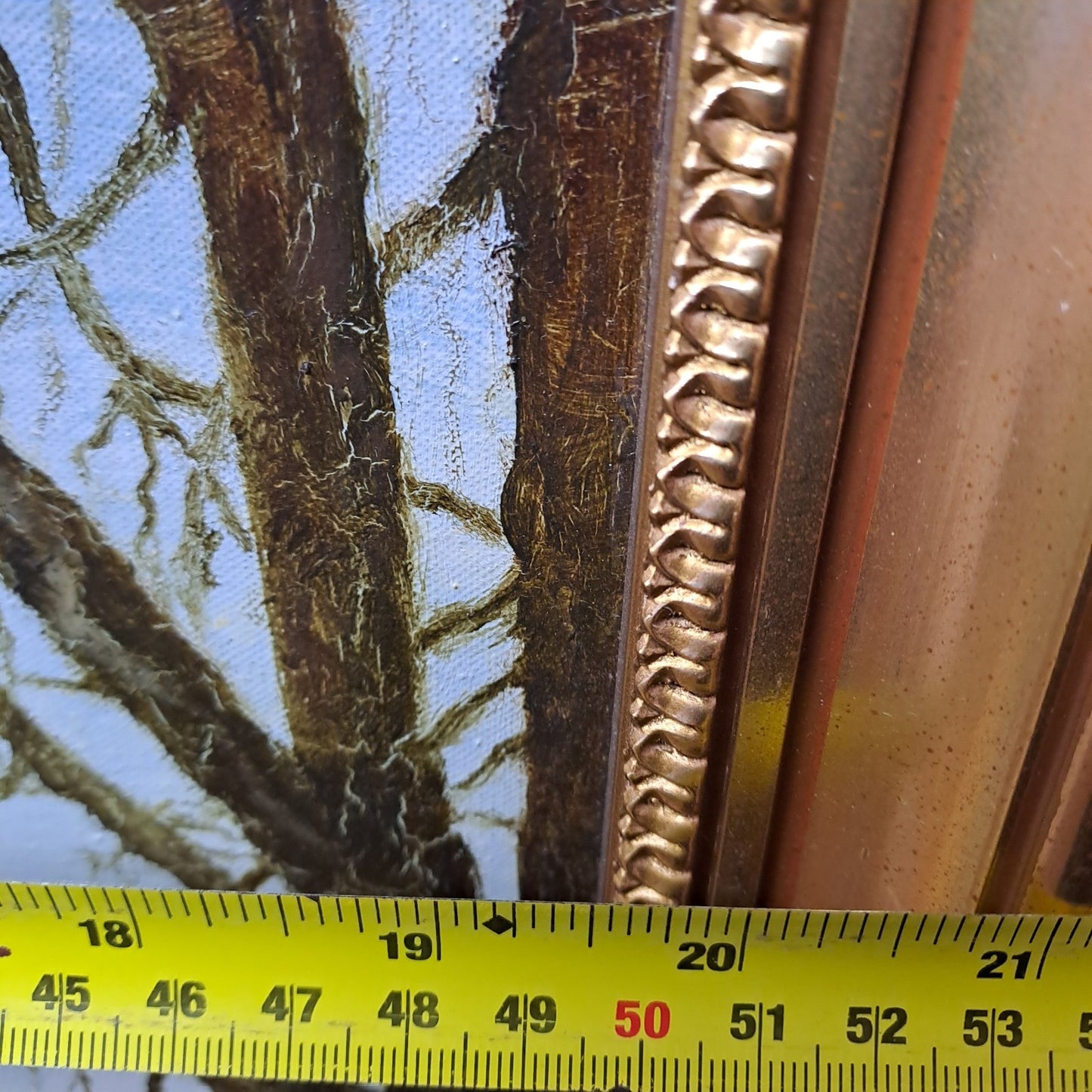 Oil on Canvas "The Grove, Tachbrook Mallory, Leamington Spa"