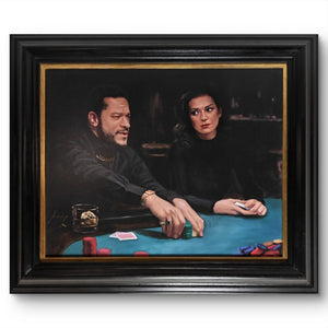 VINCENT KAMP "Antoine’s Last Move" Limited Edition Canvas on Board 88/150