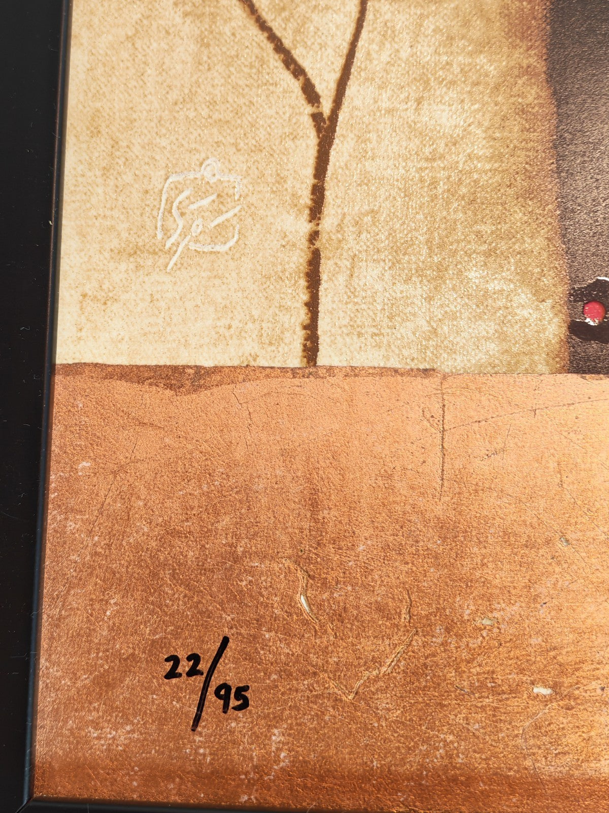GOVINDER NAZRAN (1964–2008) Signed Limited Edition “Ruby Tuesday" 22/95