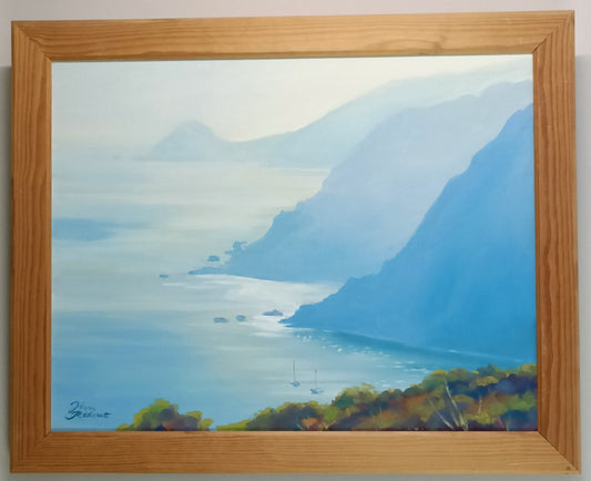 JIM RIDOUT Original Oil on Board “Cap Lardier”