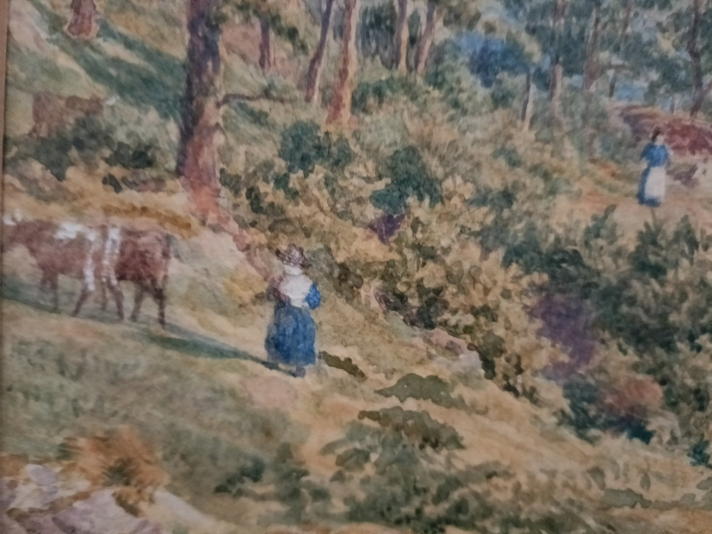 ROBERT GEORGE KELLY Original Watercolour Painting "Cader Idris (From the North)"