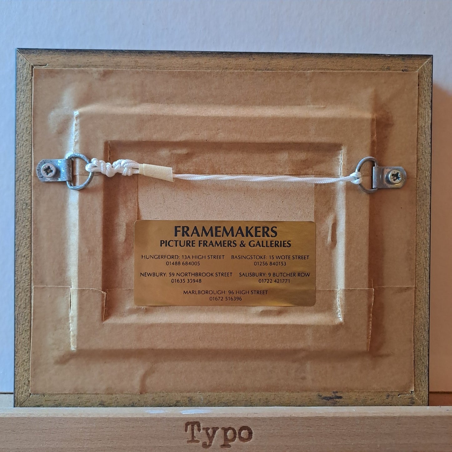 MARY SHAW Framed Original Miniature Oil Painting Poppies and Cows