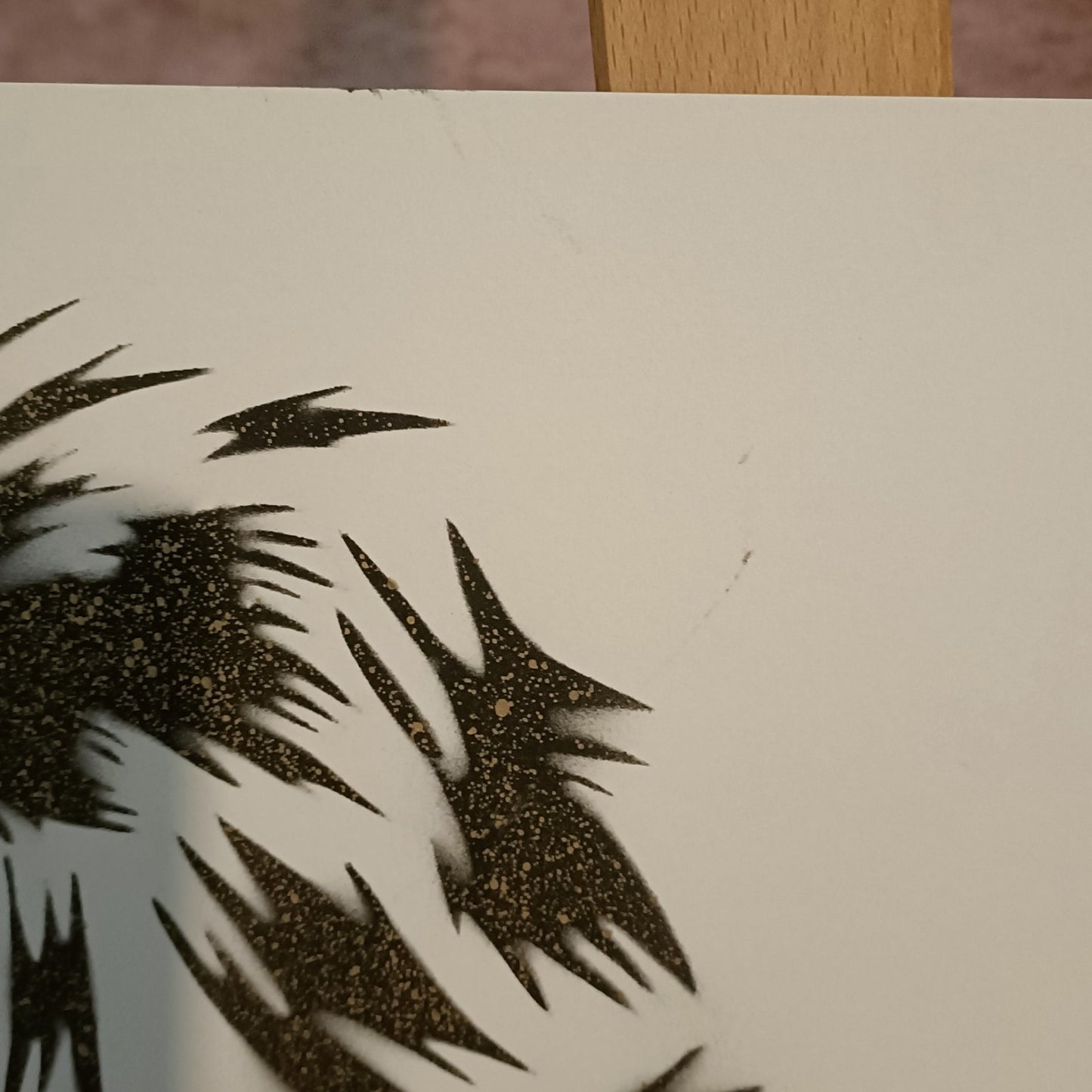 PURE EVIL Signed Art Car Boot Fair Ozzy Osbourne Master of Reality 1/1