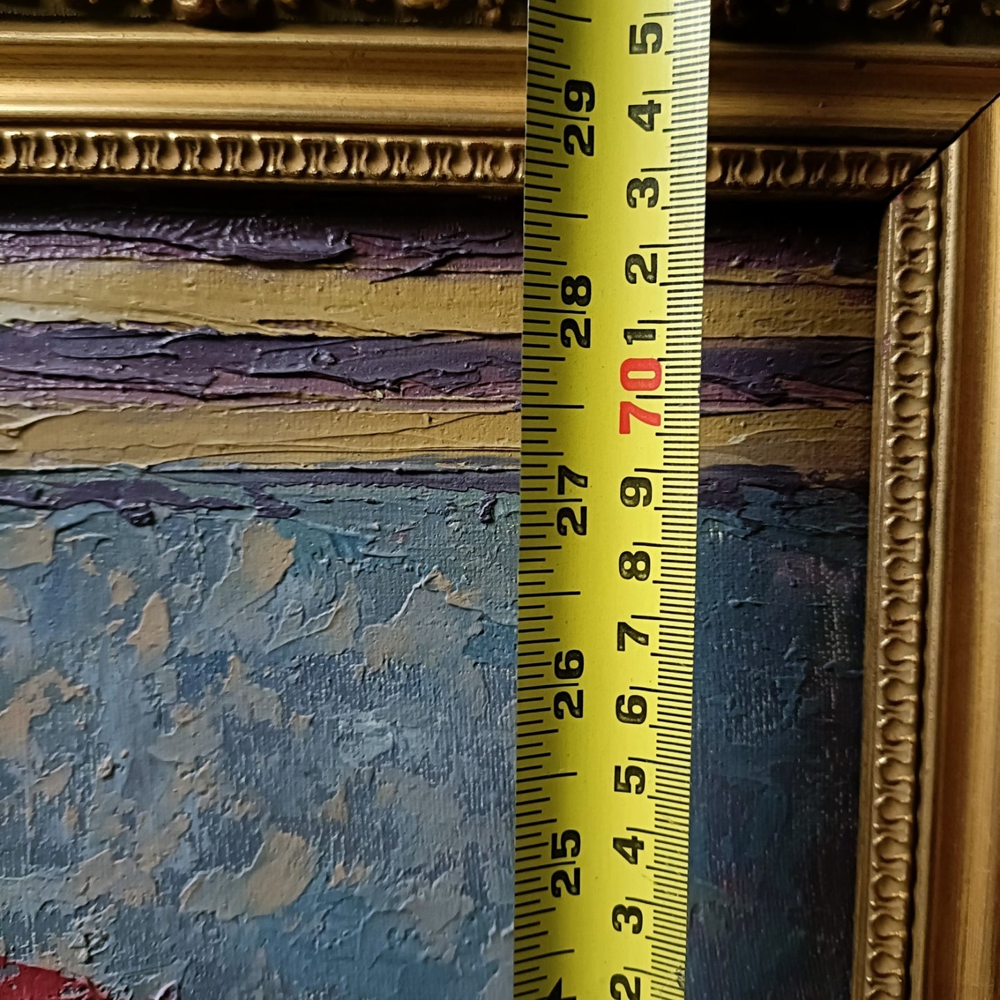 LUIS FERRO MARQUEZ (b.1899)Framed Original Oil Painting Guanajuato Street Scene