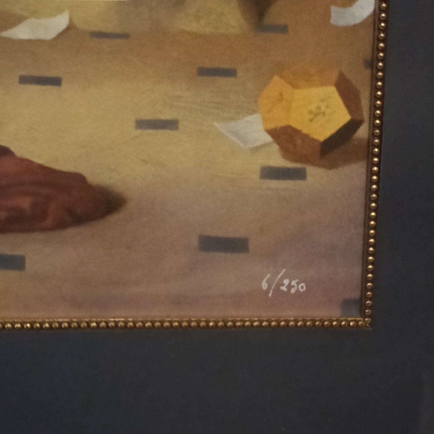 GIL BRUVEL (b.1959) Huge Framed Signed Limited Edition "Remembrance" 6/250