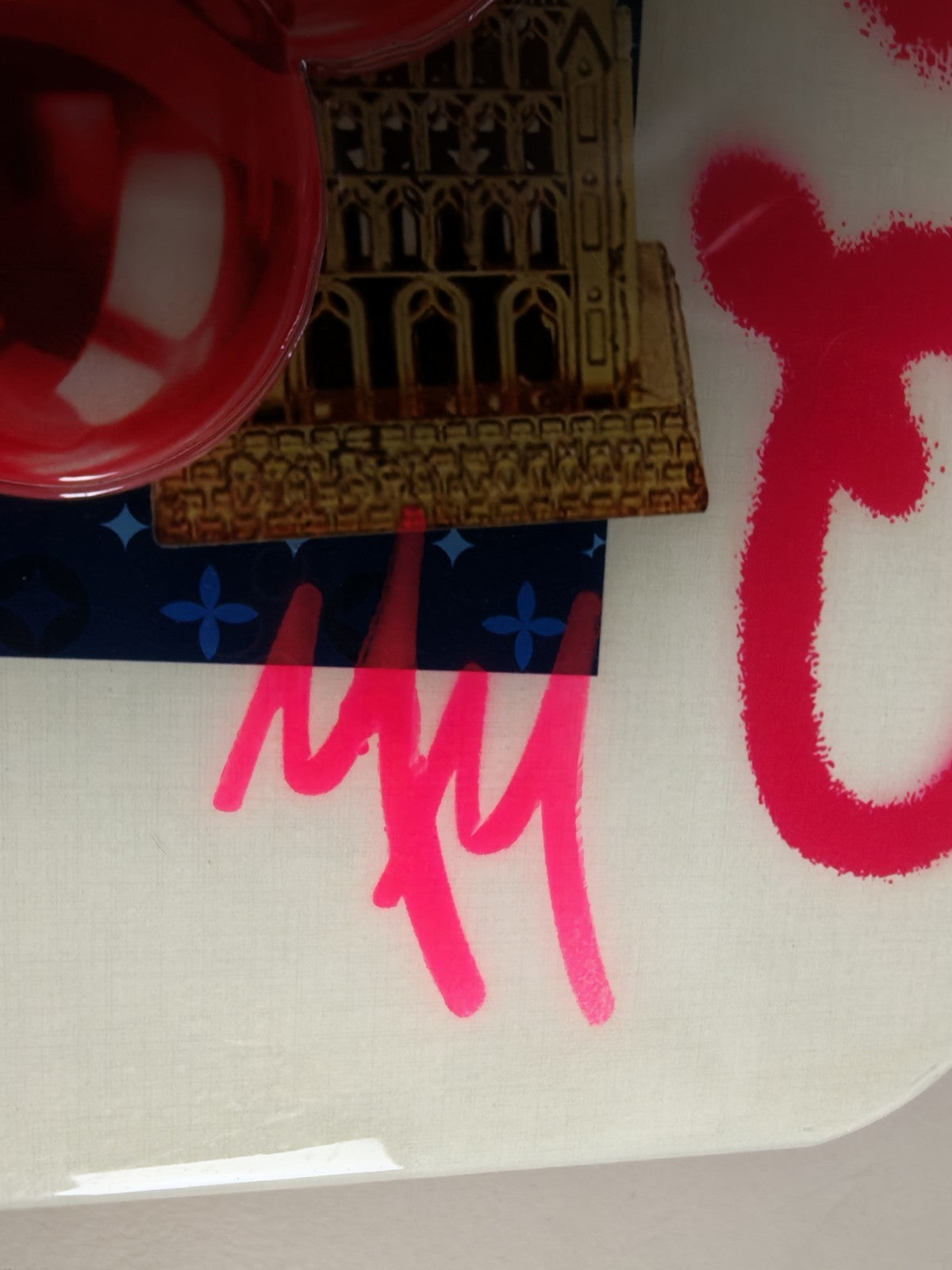 MISS MASH "Kate Moss VI" Signed Original Mixed Media