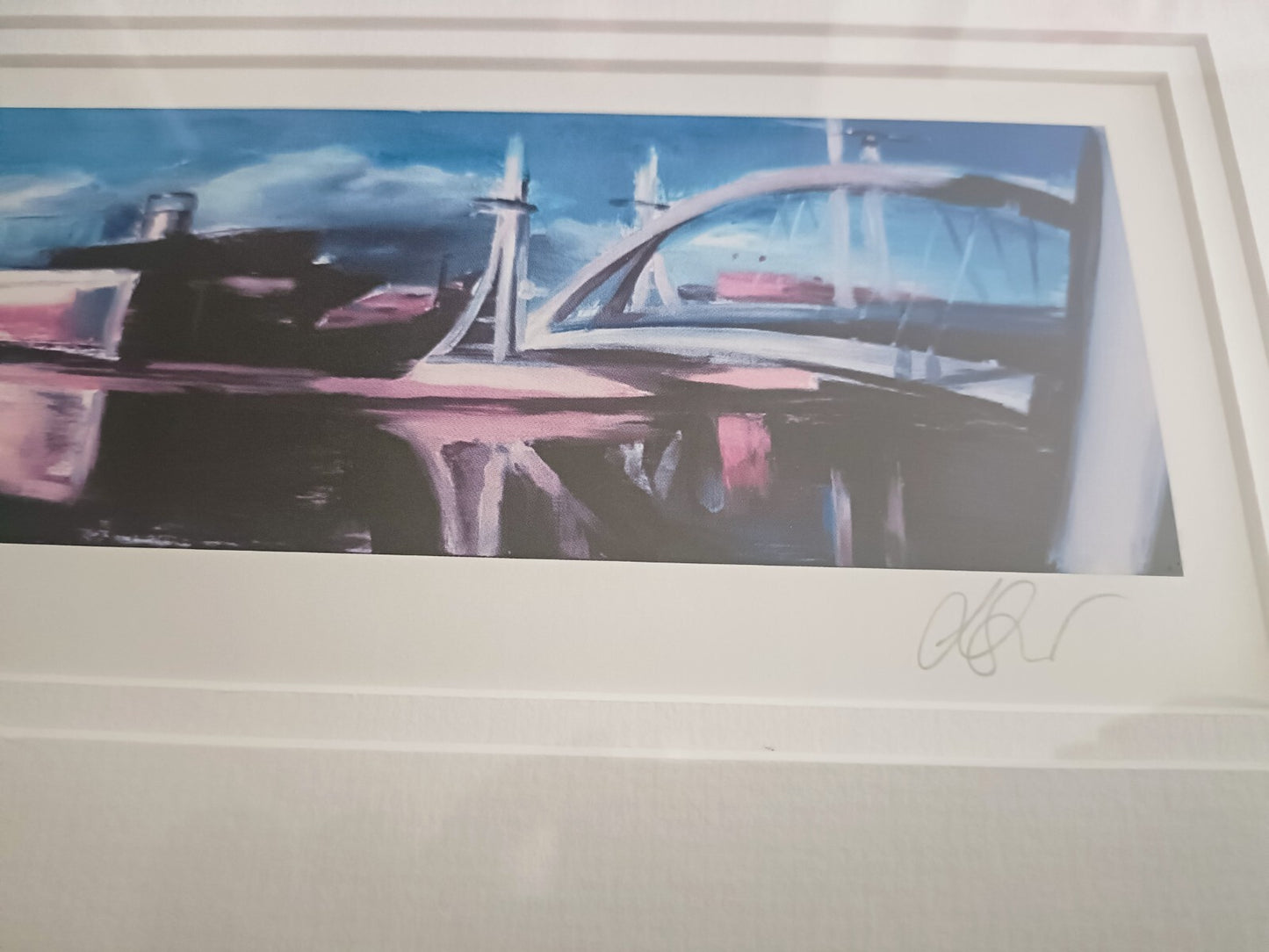 Liam Spencer Salford Quays Signed Limited Edition 202/225
