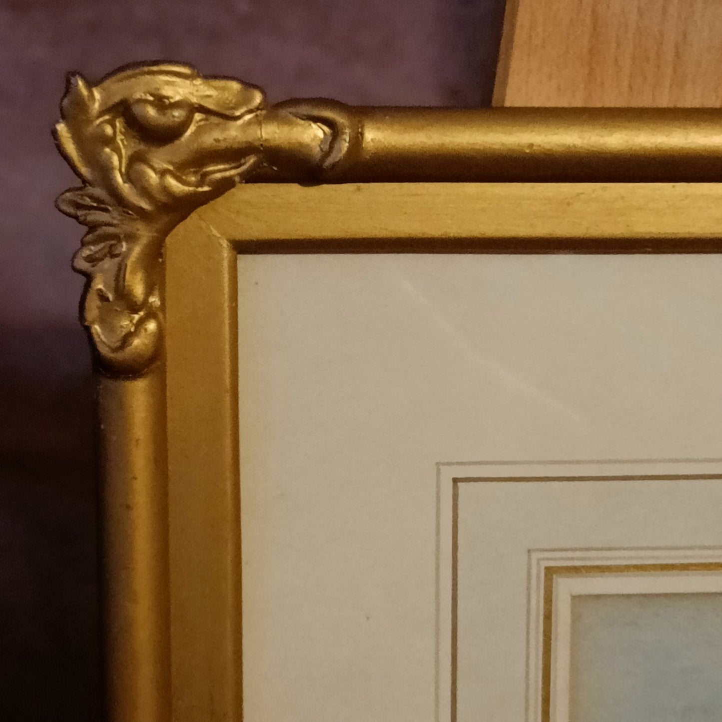 Attributed to JOHN VARLEY Framed Original Watercolour "View of the Rhine"