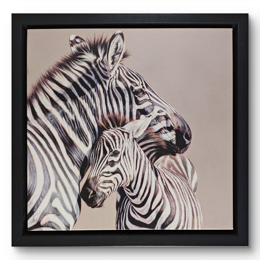 DARRYN EGGLETON (b. 1981) “Two of a Kind” Framed Signed Limited Canvas 13/195