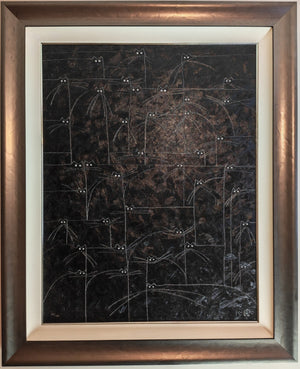 GOVINDER NAZRAN (1964–2008) Framed Signed Limited Edition “Spooks” 59/195
