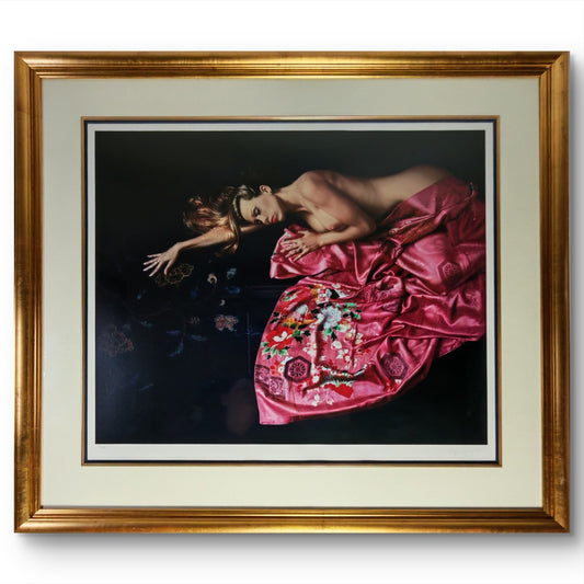 DOUGLAS HOFMANN "Beyond Her Grasp" Signed Lithograph Print Limited Edition 76/295