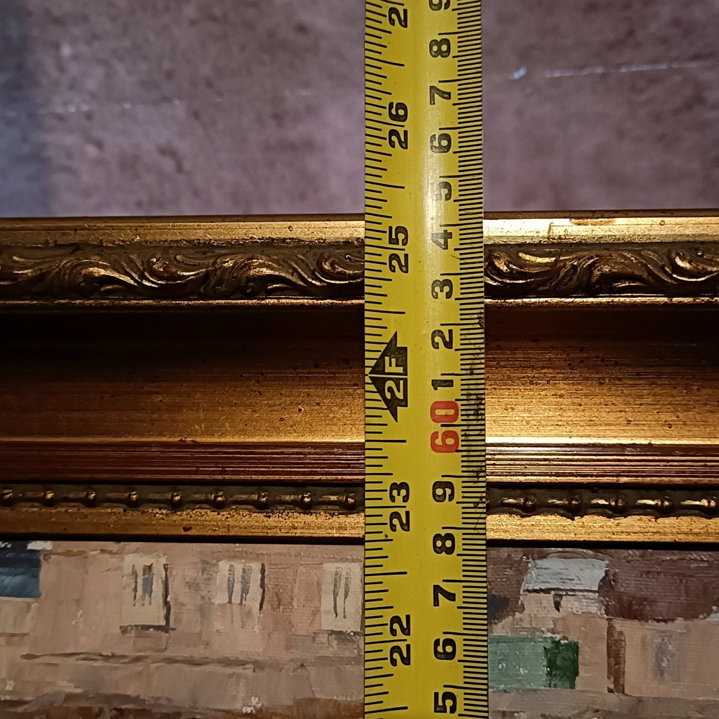 NANCY BAILEY (1913-2012) Framed Original Oil on Canvas "Fishing Boats St Ives"