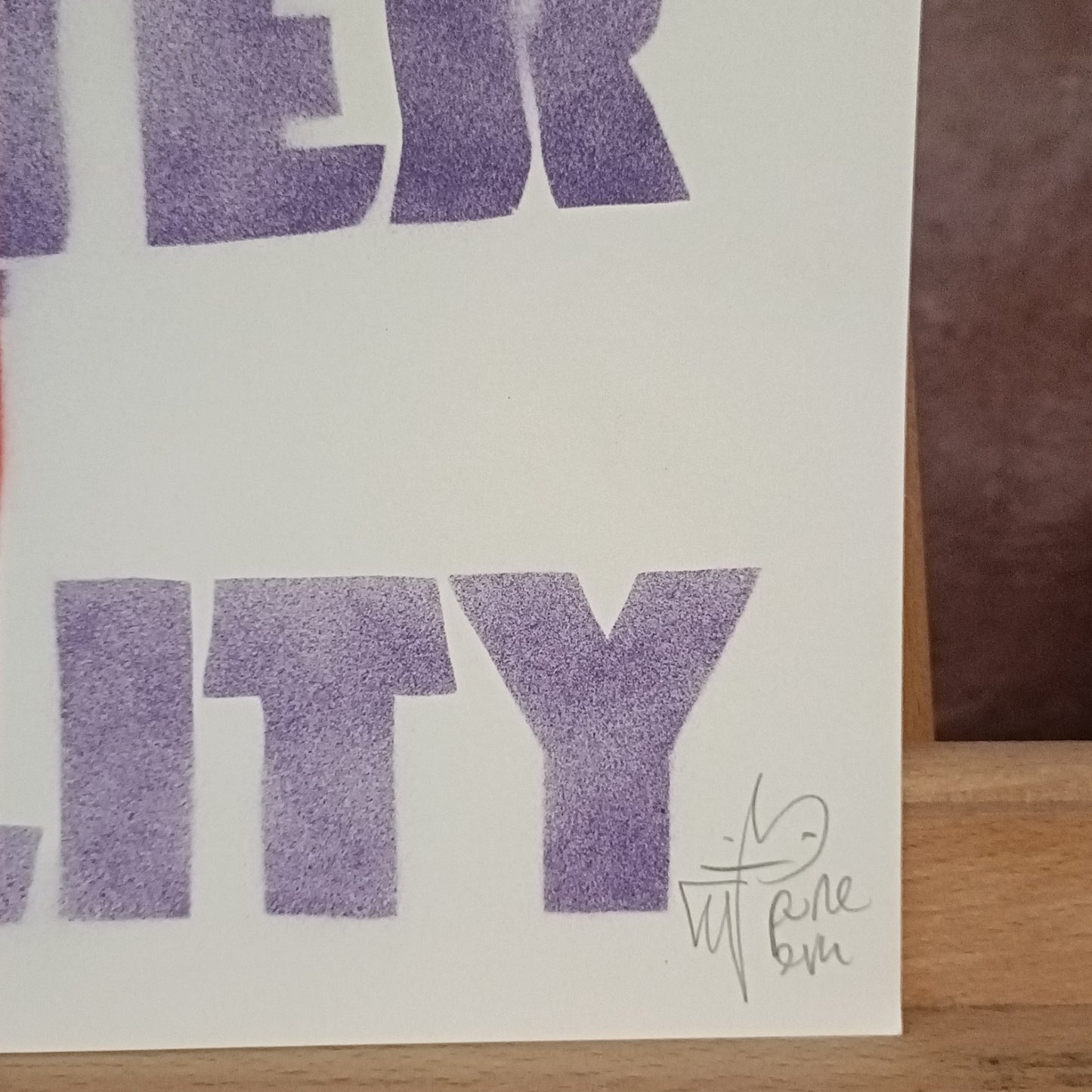 PURE EVIL Signed Art Car Boot Fair Ozzy Osbourne Master of Reality 1/1