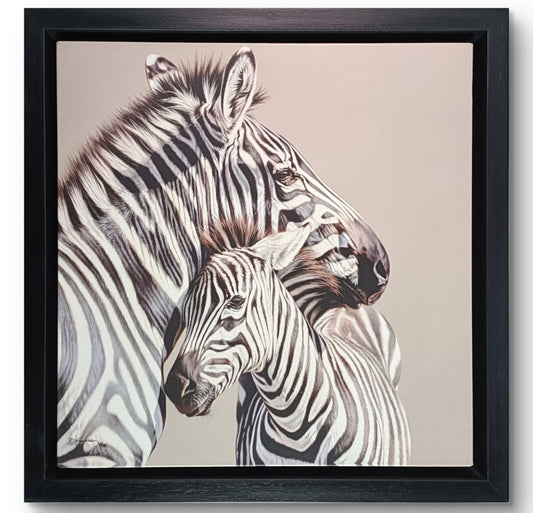 DARRYN EGGLETON (b. 1981) Framed Signed Limited Edition Canvas “Two of a Kind”