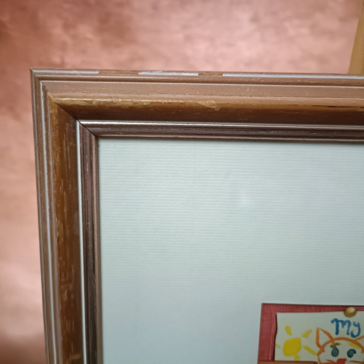 Geoff Tristram Original Gouache painting "Cat in the kitchen"