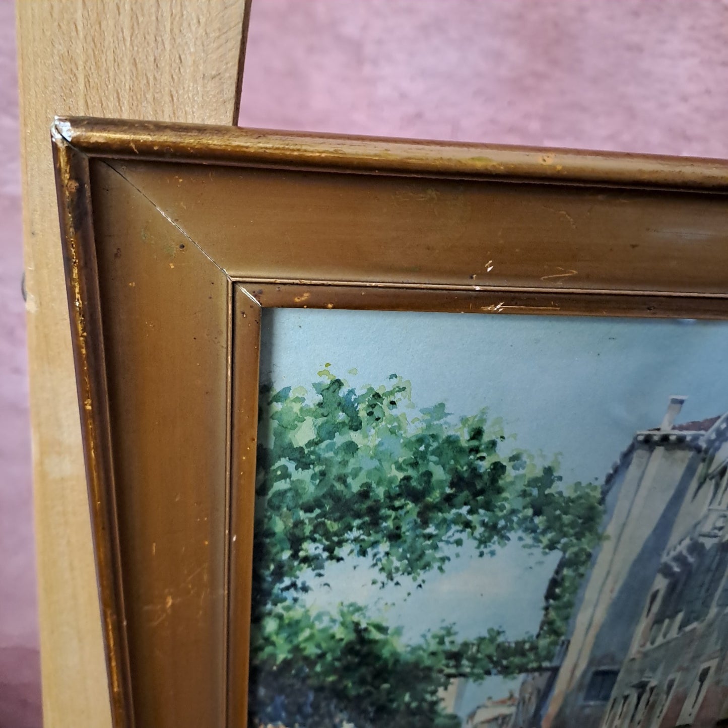 COUNTESS AGNES MINOTTO (1862-1927) Original Watercolour "Venice Scene"