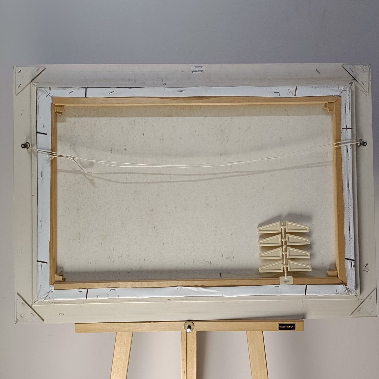 DEBORAH POYNTON Large Signed Framed Original Oil Painting - Poppy Fields