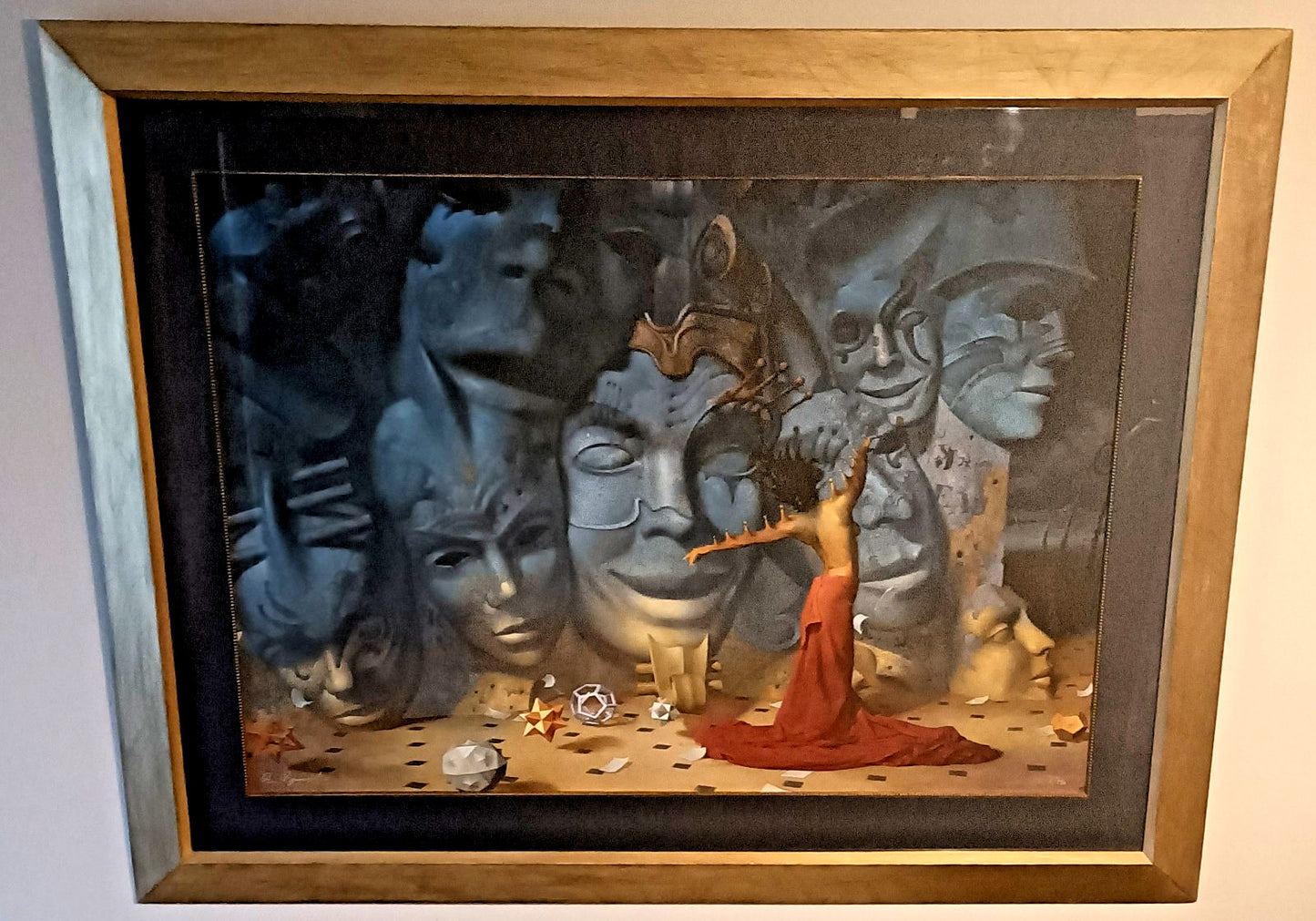 GIL BRUVEL (b.1959) Huge Framed Signed Limited Edition "Remembrance" 6/250