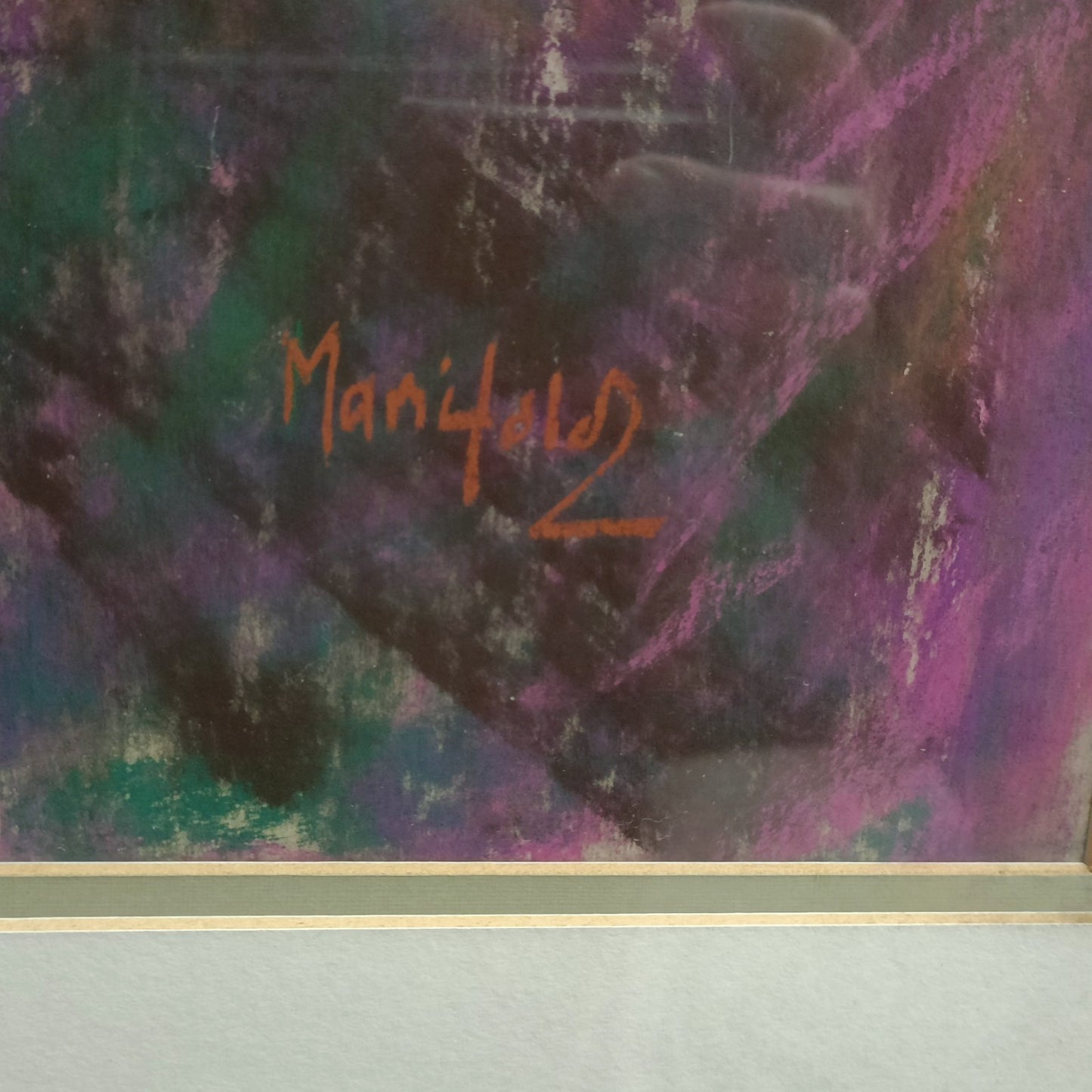 DEBRA MANIFOLD (1961-2002) Signed Original Pastel, "Autumn Morning, Haste Hill"