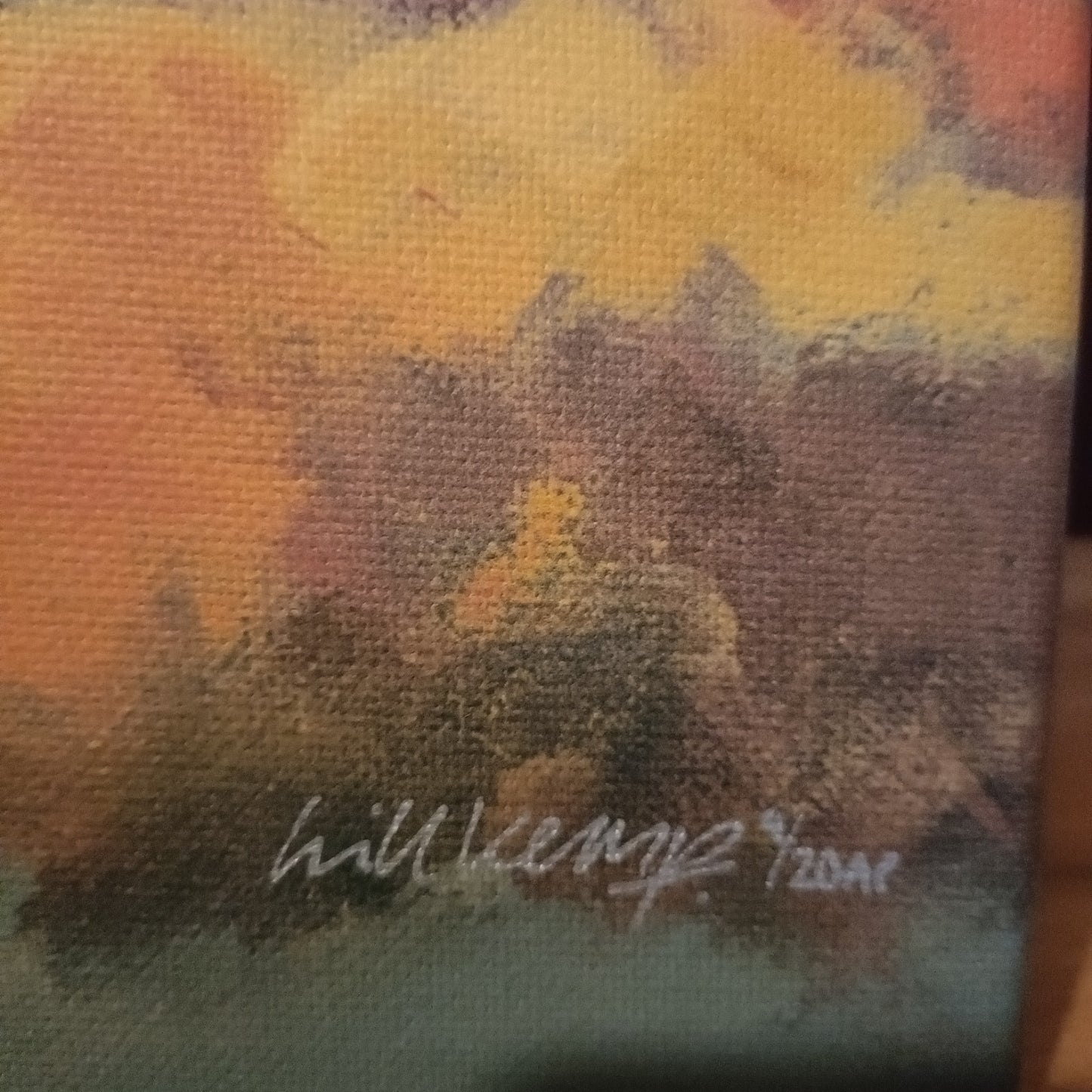 WILL KEMP Artists Proof Canvas "Western Shore II" 9/20