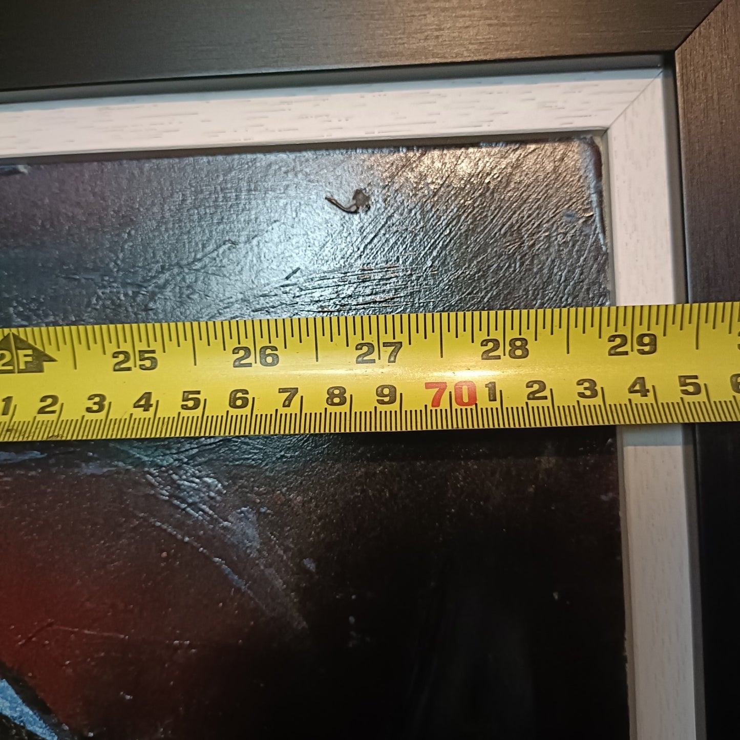 DAVID WILDE (1913–1978) Framed Original 3D Acrylic Painting "Homage to Franz Marc"