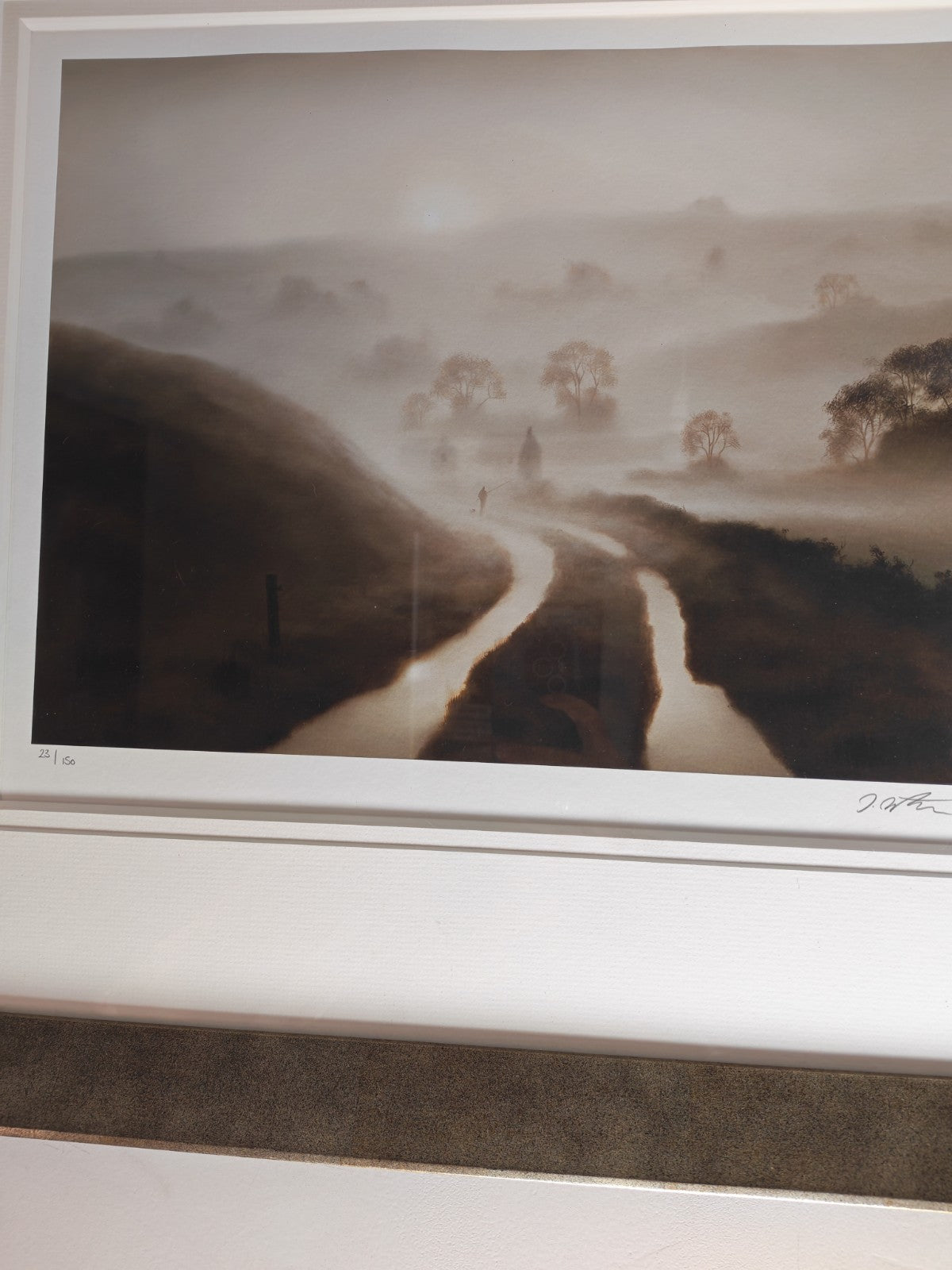 JOHN WATERHOUSE "Simple Pleasures" Framed Signed Limited Edition Giclée 23/150