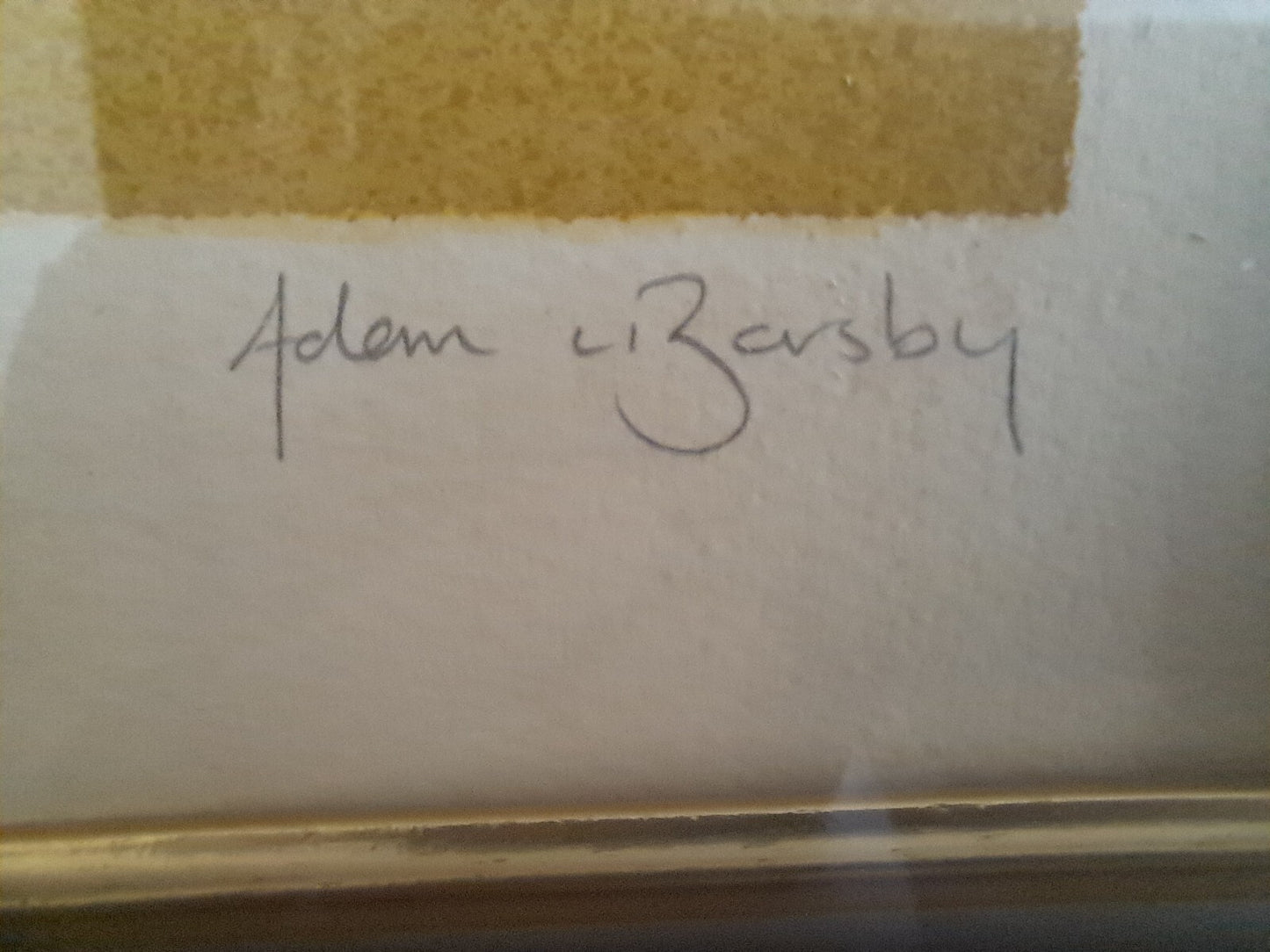 ADAM BARSBY Signed Limited Edition Print "Mooned around the moon" 167/275