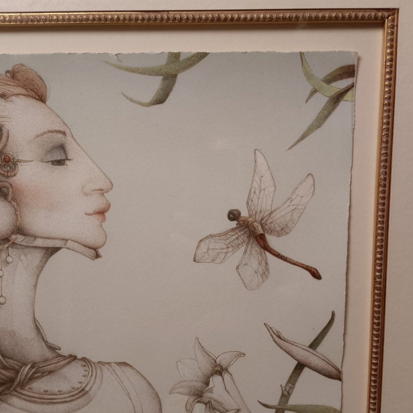 MICHAEL PARKES (B.1944) Artist Proof Fingerprinted & Signed 4/25 "Stalking"