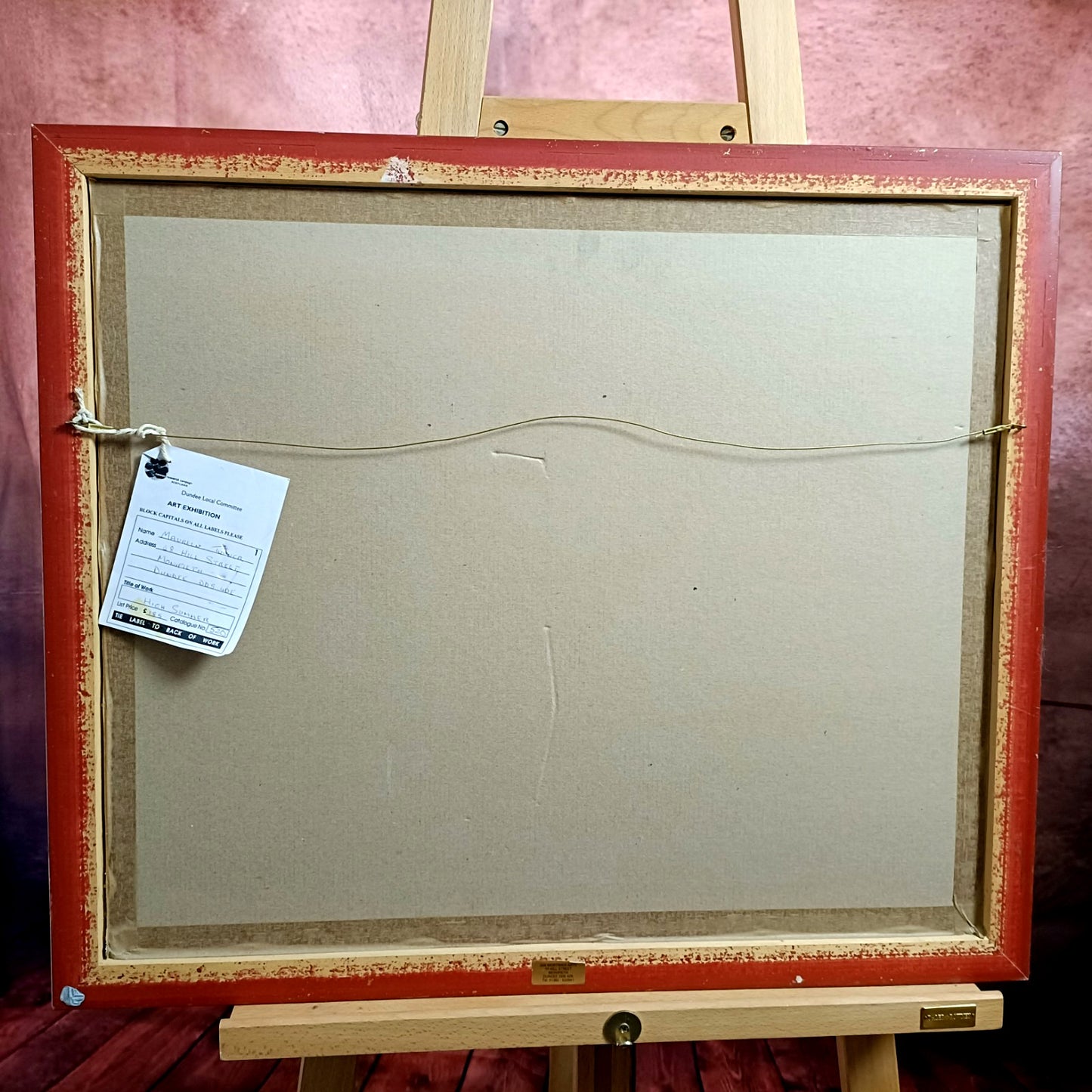 MAUREEN TURNER Signed Original Oil Painting on Board "High Summer"