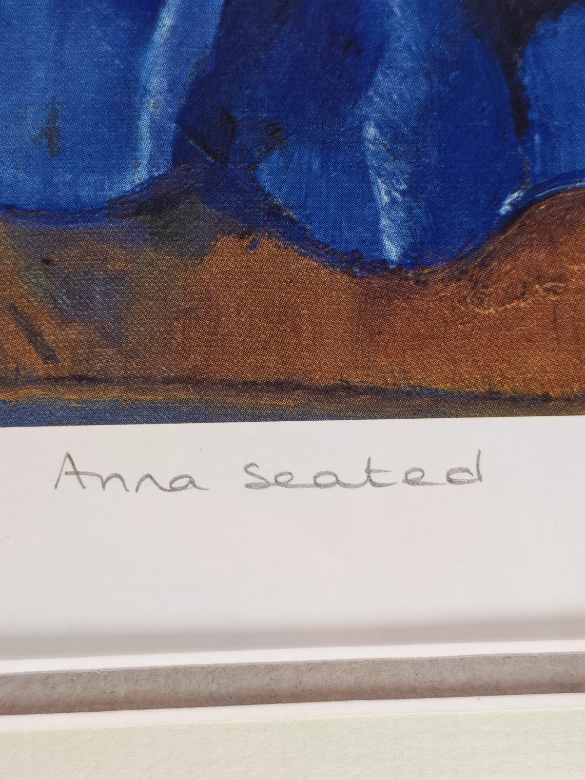 ROBERT LENKIEWICZ Signed Framed Limited Edition "Anna Seated" 168/475