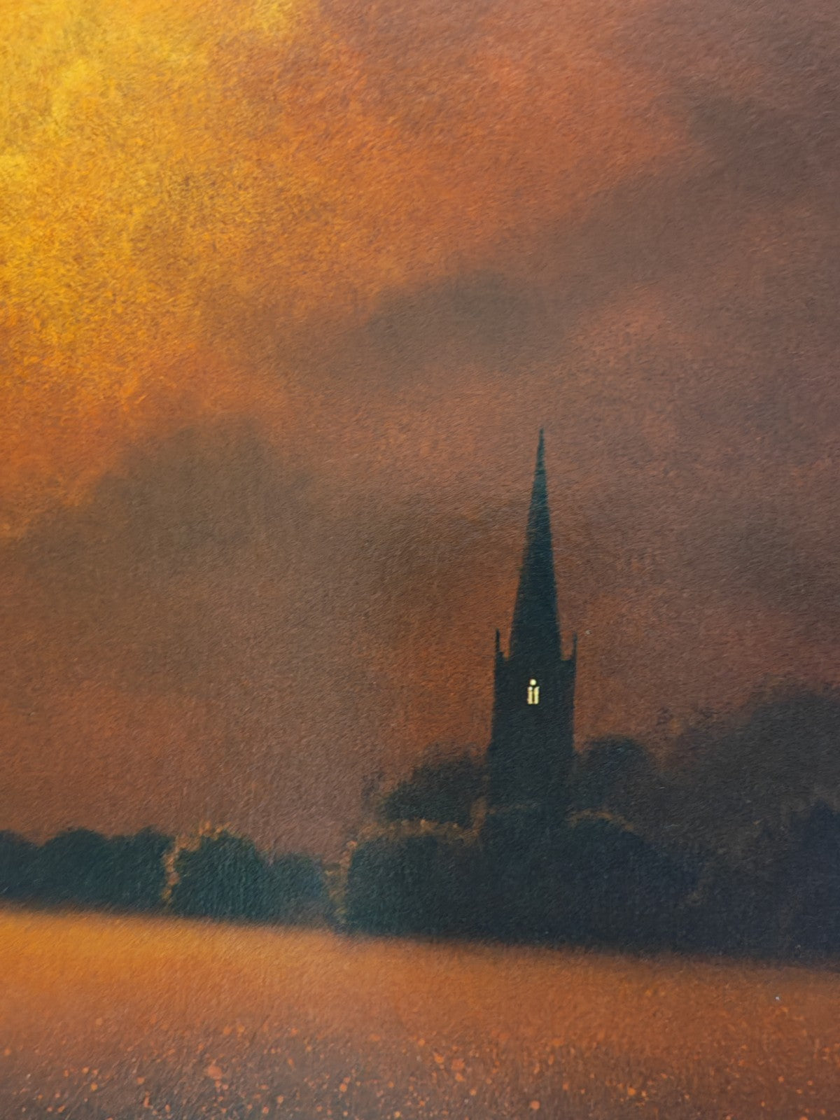 LAURENCE COULSON Framed Signed Limited Edition “The Witching Hour” 16/150