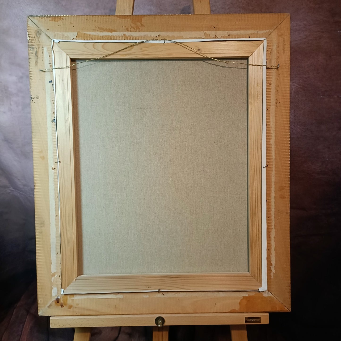 Framed Oil Painting "Manon Balletti" Reproduction after Jean-Marc Nattier