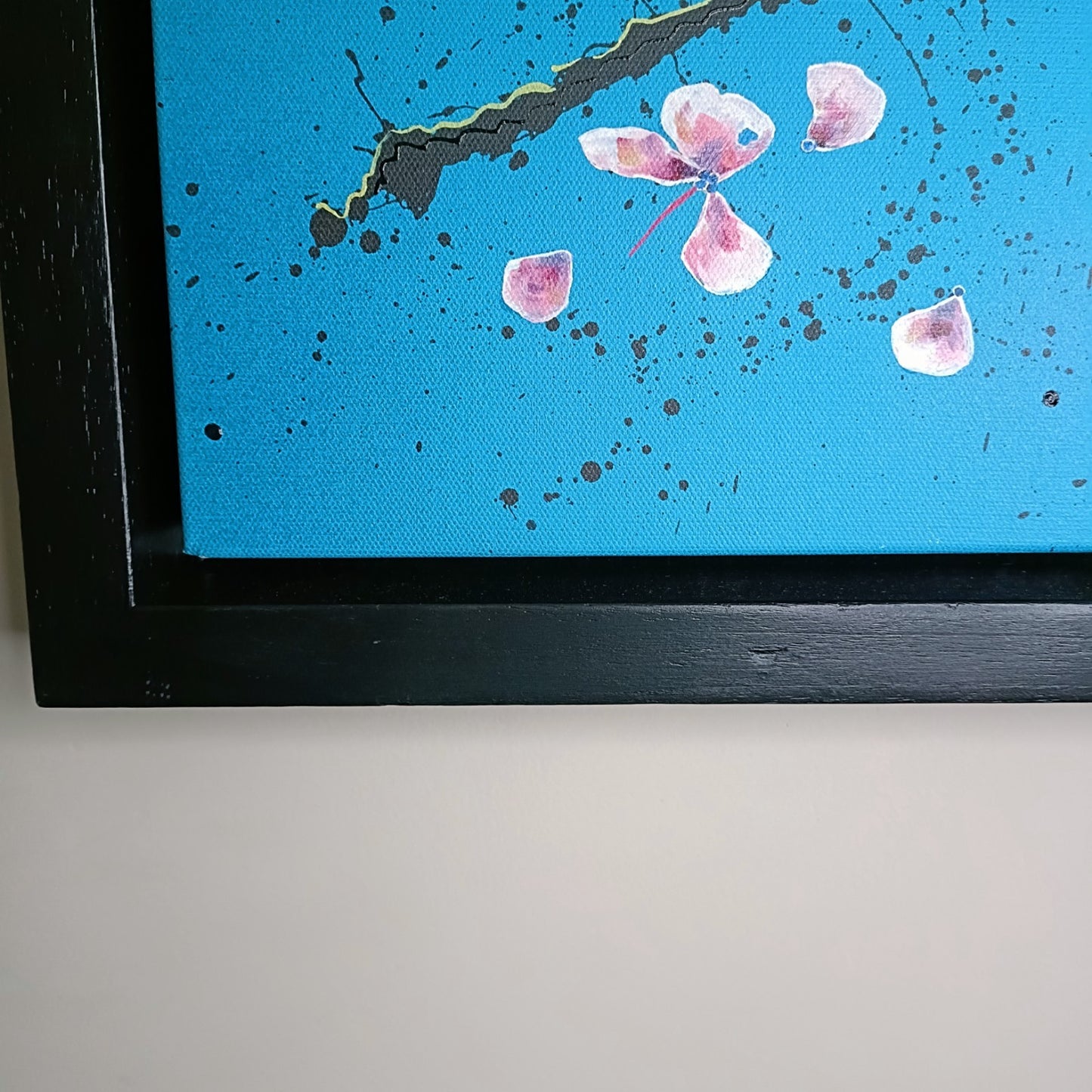 Limited edition signed print "Nature's Dream II" by KAY DAVENPORT, embellished art on paper, numbered 4 of 195.