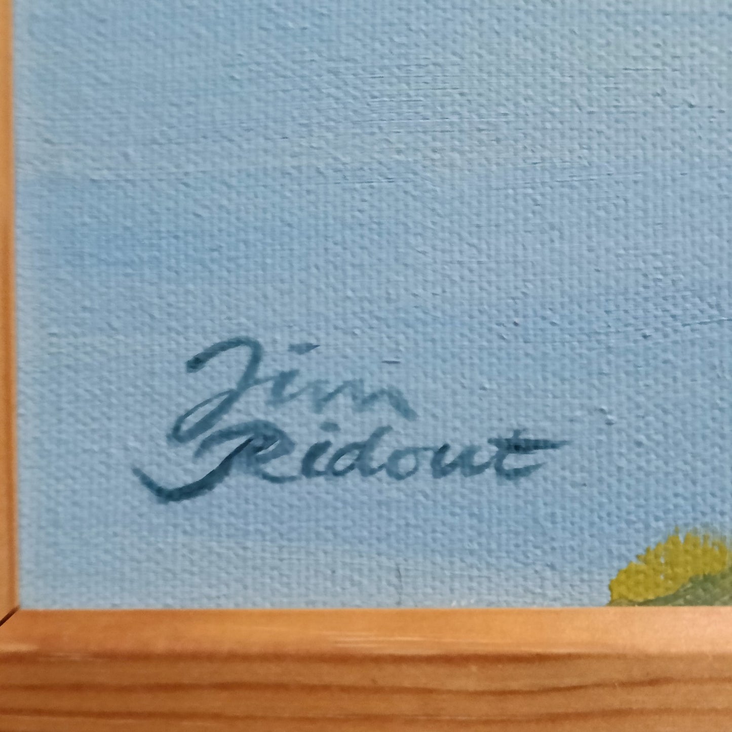 JIM RIDOUT Original Oil on Board “Cap Lardier”