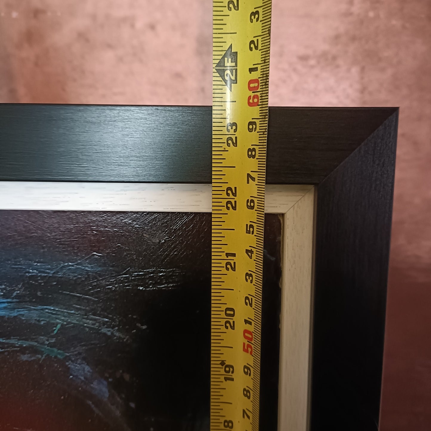 DAVID WILDE (1913–1978) Framed Original 3D Acrylic Painting "Homage to Franz Marc"