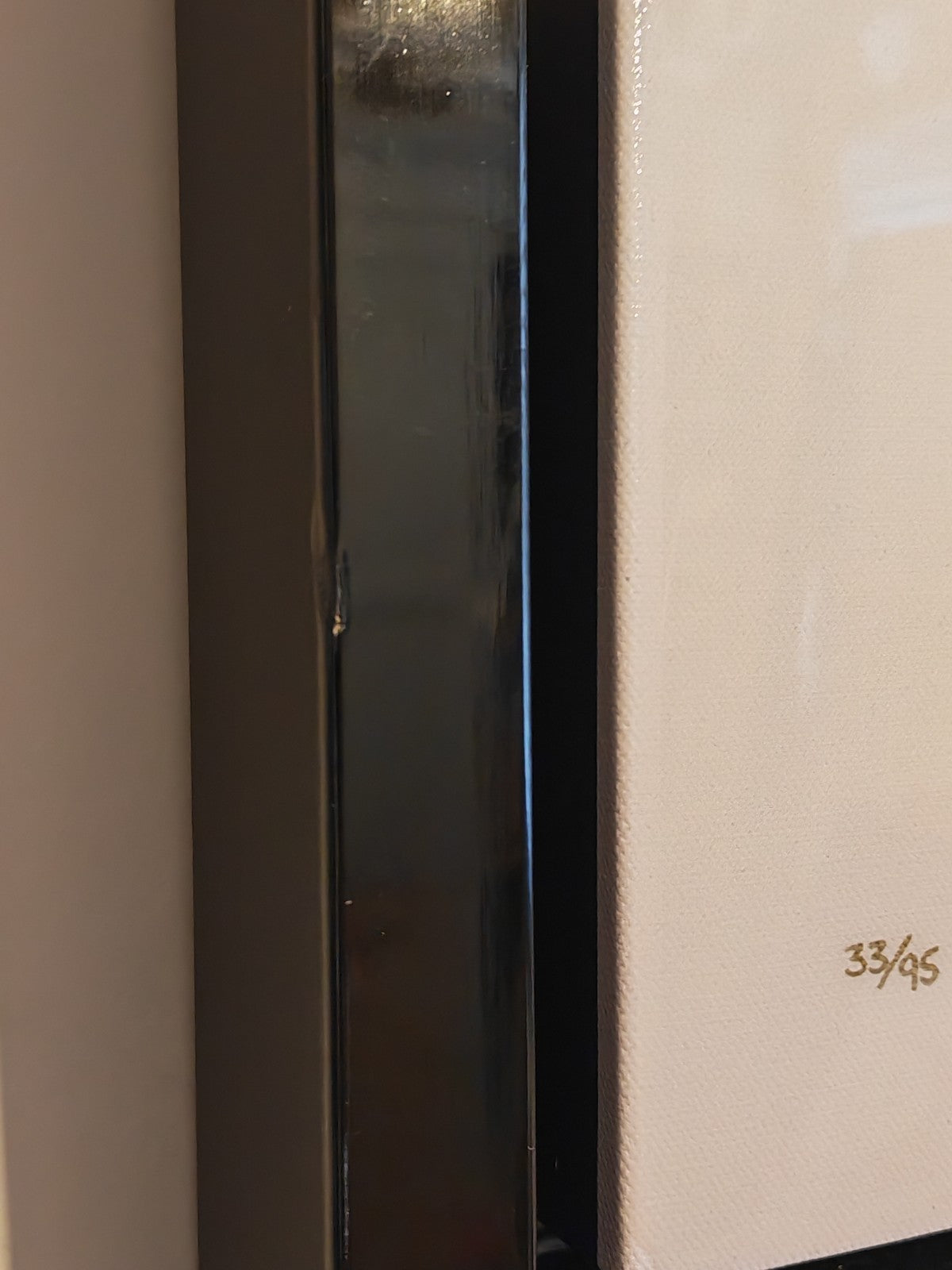 RORY HANCOCK Signed Framed Limited Edition Canvas “Love Me Forever” 33/95